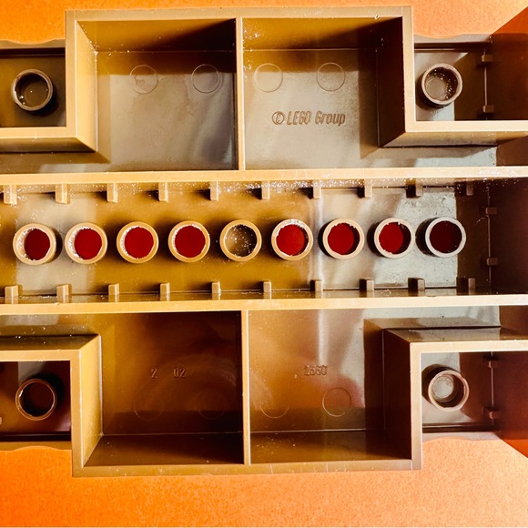 LEGO Pirates Brown Vintage Hull Middle Part #2560 8x16x2 1/3 - Picture 4 of 5